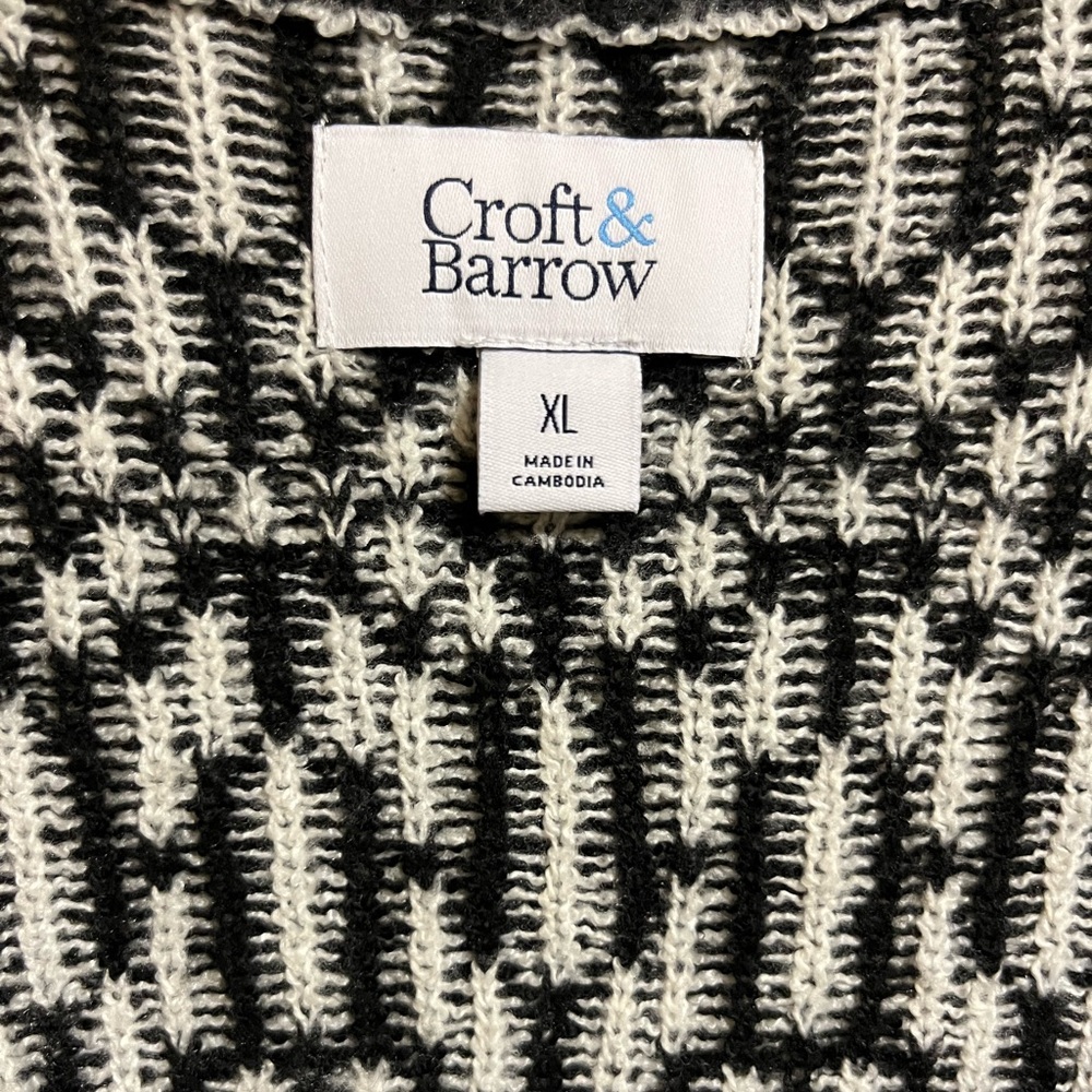 Croft & Barrow Tie Waist Cardigan - Picture 5 of 5